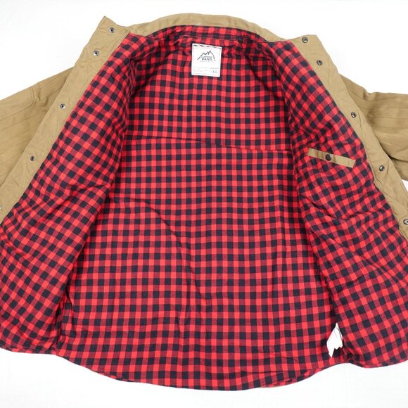 VANS Tanka Wax Cotton Jacket The Mountain Edition Plaid Lined Men's XL - Picture 3 of 10
